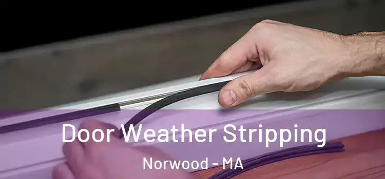 Door Weather Stripping Norwood - MA